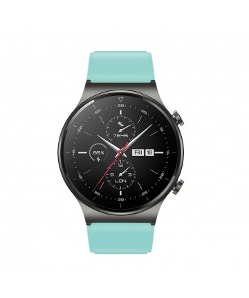 Silicone Strap for Huawei Watch GT 2 / 3 / 4 / 2 Pro / 3 Pro / 4 Pro / GT 2e - Light Green
