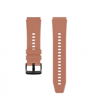 Silicone strap for Huawei Watch GT 2 / 3 / 4 / 2 Pro / 3 Pro / 4 Pro / GT 2e - burgundy