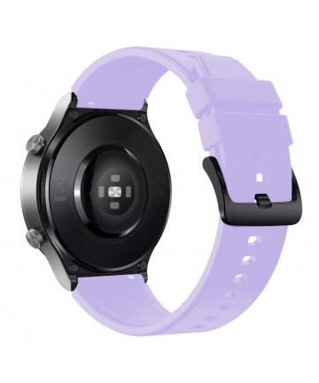 Silicone Strap for Huawei Watch GT 2 / 3 / 4 / 2 Pro / 3 Pro / 4 Pro / GT 2e - Purple