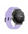 Silicone Strap for Huawei Watch GT 2 / 3 / 4 / 2 Pro / 3 Pro / 4 Pro / GT 2e - Purple
