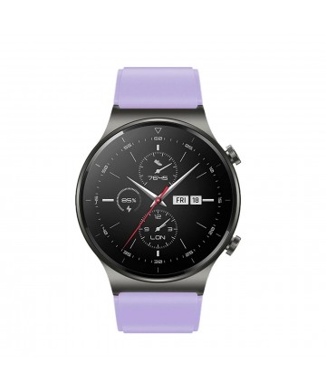 Silicone Strap for Huawei Watch GT 2 / 3 / 4 / 2 Pro / 3 Pro / 4 Pro / GT 2e - Purple