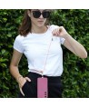 Stoyobe Phone Lanyard Silicone Lanyard for Phone - Pink