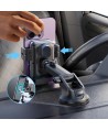 Joyroom JR-ZS219 electric dashboard mount with 15W inductive charger - black