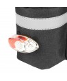 WYA26Y0S Thermal Bike Pannier Bag with Shoulder Strap - Black