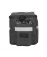 WYA26Y0S Thermal Bike Pannier Bag with Shoulder Strap - Black