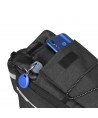 WYA26Y0S Thermal Bike Pannier Bag with Shoulder Strap - Black