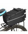 WYA26Y0S Thermal Bike Pannier Bag with Shoulder Strap - Black