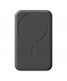 Powerbank Joyroom JR-W020 Mini 5000mAh USB-A USB-C inductive 20W - black + USB-C / USB-C cable
