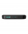 Powerbank Joyroom JR-W020 Mini 5000mAh USB-A USB-C inductive 20W - black + USB-C / USB-C cable