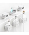 Joyroom JR-ZS368 magnetic cable organizer - white (6 pcs.)