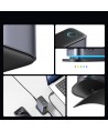 Joyroom JR-TCM02 Multiport GaN Charger 65W EU 4x USB-C 2x USB-A - Dark Gray