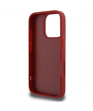 Karl Lagerfeld Quilted Signature iPhone 16 Pro Case - Red