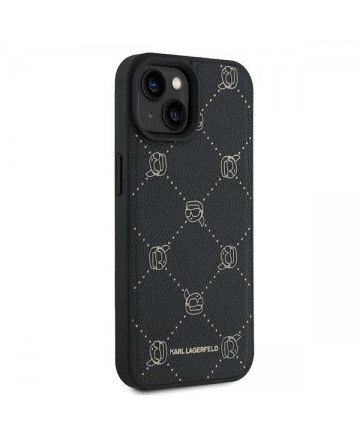 Karl Lagerfeld Karl Head MagSafe Case for iPhone 15 Plus - Black
