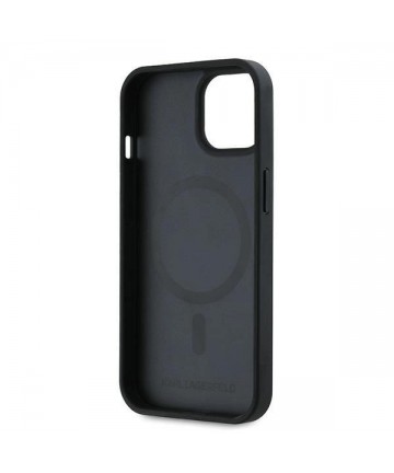 Karl Lagerfeld Karl Head MagSafe Case for iPhone 15 Plus - Black