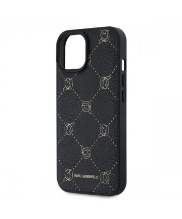 Karl Lagerfeld Magsafe Karl Head iPhone 15 Case - Black