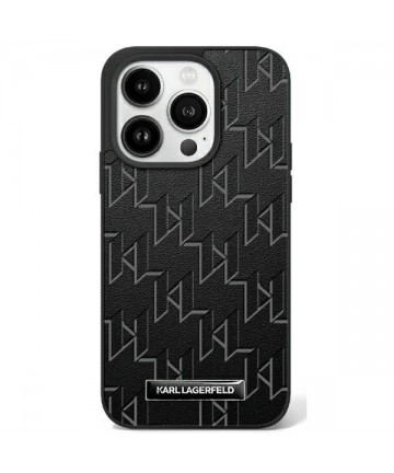 Karl Lagerfeld Hot Stamp Magsafe iPhone 16 Case - Black