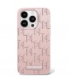 Karl Lagerfeld Hot Stamp Magsafe iPhone 16 Case - Pink