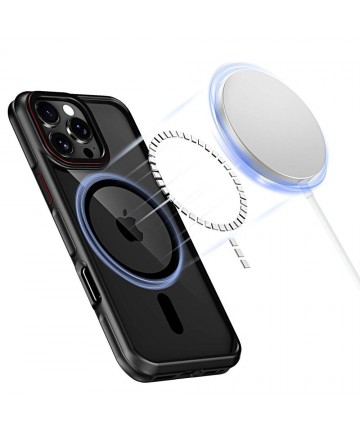 Tech-Protect MagHybrid MagSafe iPhone 16 Pro Case - Black