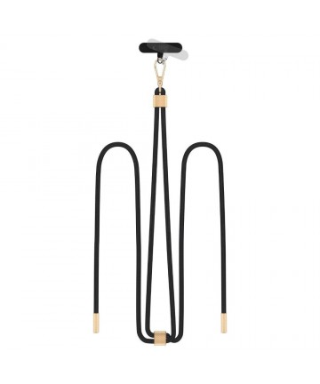 Tech-Protect C2S Rope Crossbody Strap Leash - Black