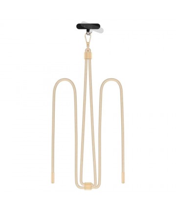 Tech-Protect C2S Rope Crossbody Strap Leash - Beige