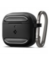 Spigen Rugged Armor Case for AirPods 4 - Black