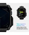 Spigen Rugged Armor Case for Apple Watch 10 (42mm) - Black