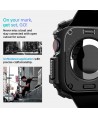 Spigen Rugged Armor Case for Apple Watch 10 (42mm) - Black