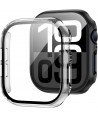 Tech-Protect Defense360 Tempered Glass Case for Apple Watch 10 (42mm) - Clear