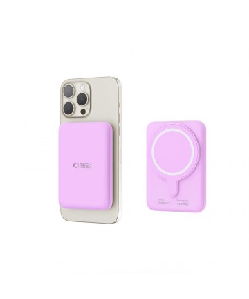 Tech-Protect LifeMag MagSafe PB10 5000mAh Power Bank - Pink
