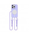 Tech-Protect MagNecklace MagSafe Case with Lanyard for iPhone 16 Pro Max - Purple