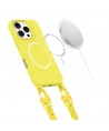 Tech-Protect MagNecklace MagSafe Case with Lanyard for iPhone 16 Pro Max - Yellow