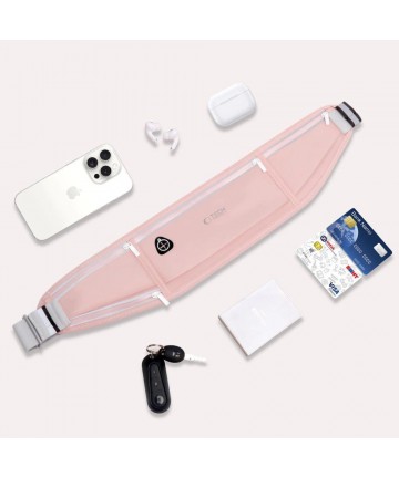 Tech-Protect M3 Universal Sport Waist Bag - Pink