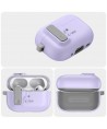 Tech-Protect Slim Hook Case with Carabiner for Apple AirPods Pro 1 / 2 - Purple