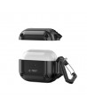 Tech-Protect Rough Hook Case with Carabiner for Apple AirPods Pro 1 / 2 - Black