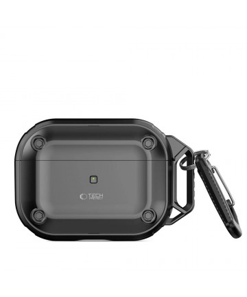 Tech-Protect Rough Hook Case with Carabiner for Apple AirPods Pro 1 / 2 - Black