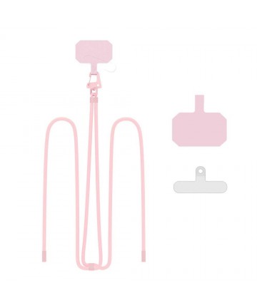 Tech-Protect C5S Rope Crossbody Strap Leash - Pink