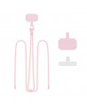Tech-Protect C5S Rope Crossbody Strap Leash - Pink