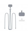 Tech-Protect C5S Rope Crossbody Strap Leash - Gray