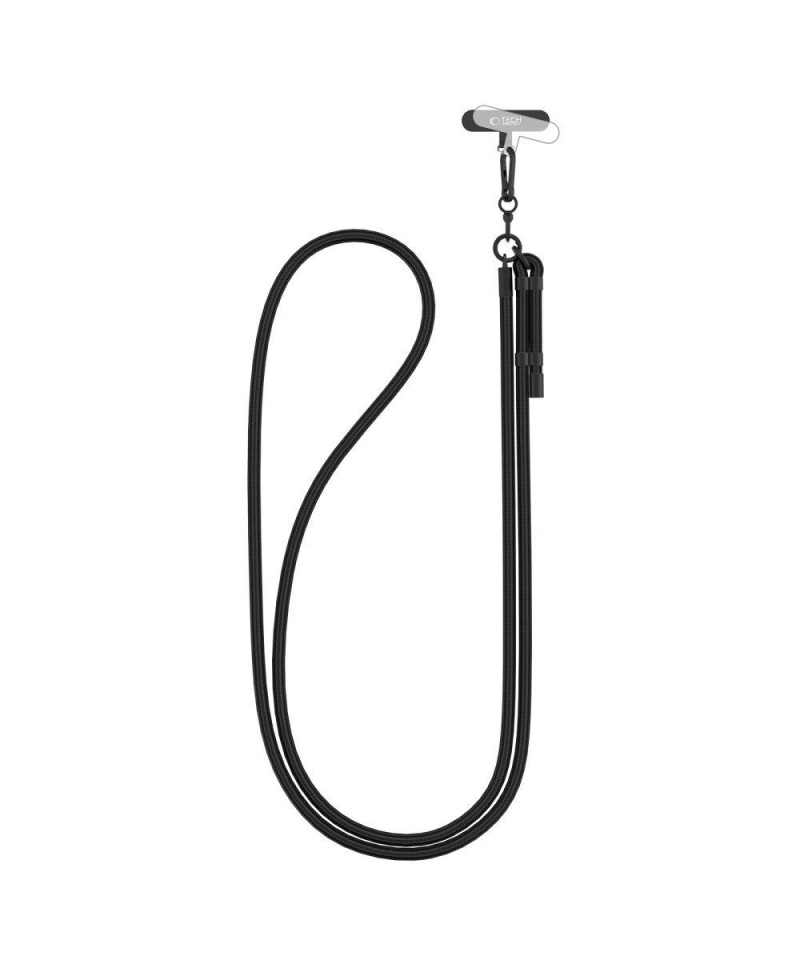 Tech-Protect C1S Rope Crossbody Strap Leash - Black