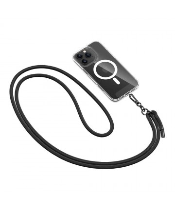 Tech-Protect C1S Rope Crossbody Strap Leash - Black
