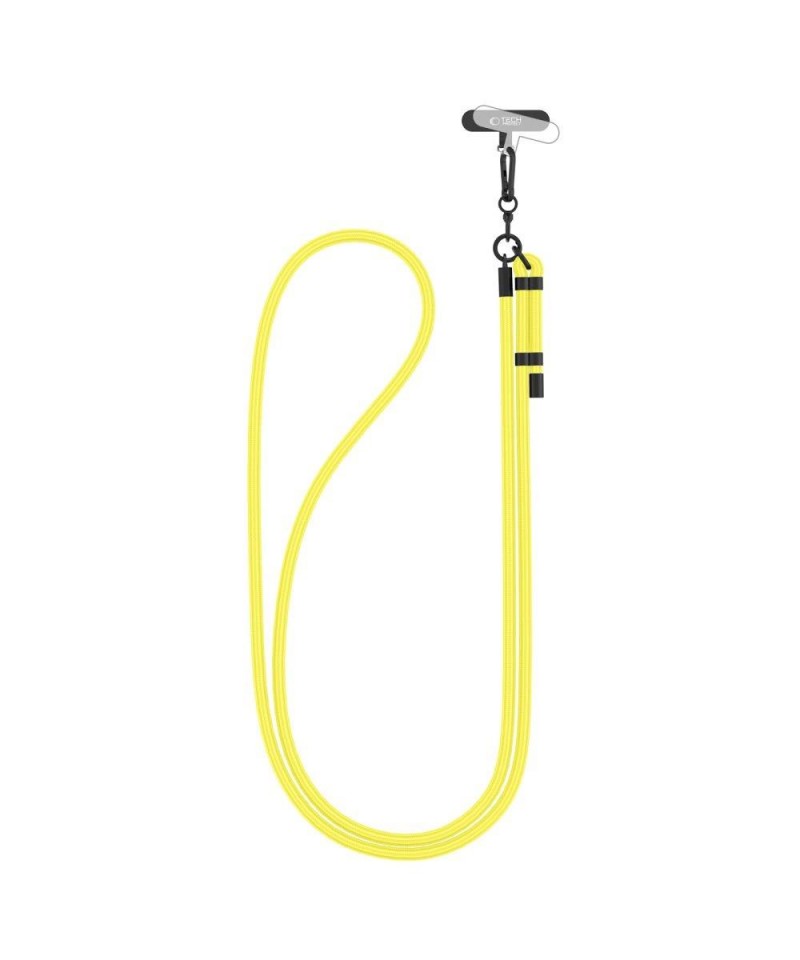 Tech-Protect C1S Rope Crossbody Strap Leash - Yellow