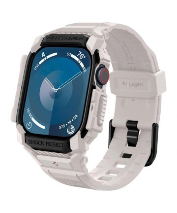 Spigen Rugged Armor ”Pro” Strap for Apple Watch 10 (46MM) - Beige