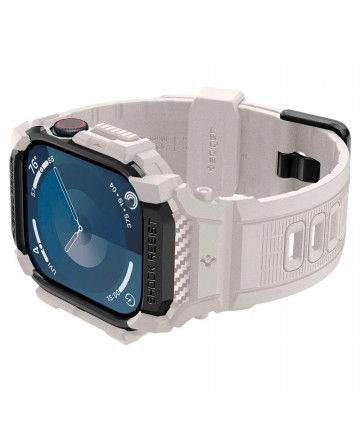 Spigen Rugged Armor ”Pro” Strap for Apple Watch 10 (46MM) - Beige