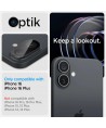 Spigen Optik GLAS.TR Camera Protector 2-PACK for iPhone 16 / 16 PLUS - Black