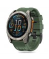 Tech-Protect Silicone Strap for Garmin Fenix 5S / 5S PLUS / 6S / 6S Pro / 7S / 8 (43MM) - Green