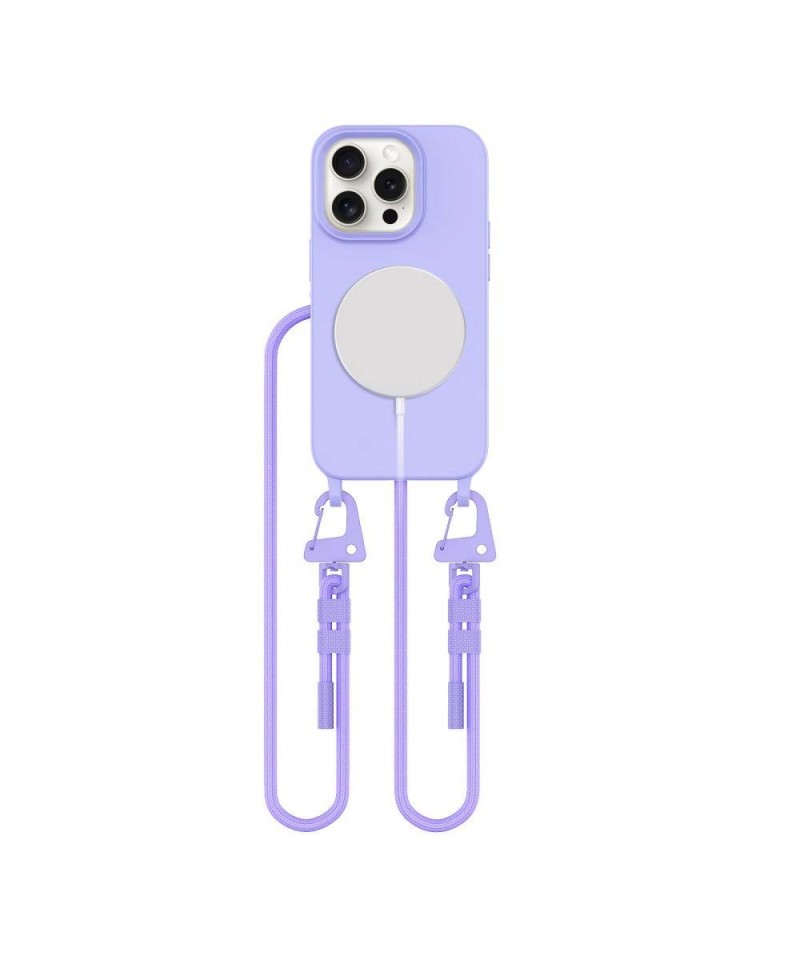 Tech-Protect MagNecklace MagSafe iPhone 14 Pro Case - Lavender