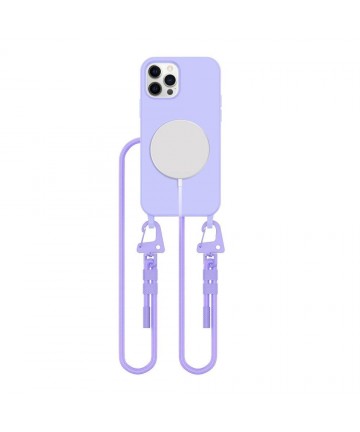 Tech-Protect MagNecklace MagSafe Case for iPhone 12 / 12 Pro - Lavender