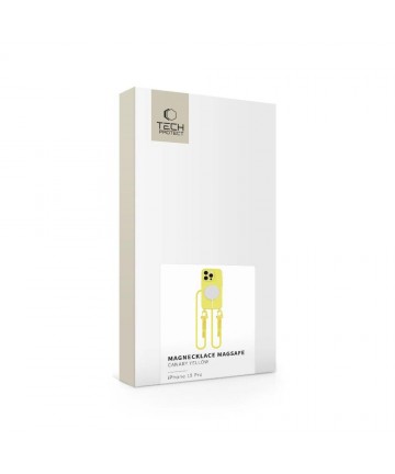 Tech-Protect MagNecklace MagSafe iPhone 15 Pro Case - Yellow