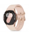 Tech-Protect Silicone Strap for Samsung Galaxy Watch 4 / 5 / 5 Pro / 6 / 7 / FE - Beige