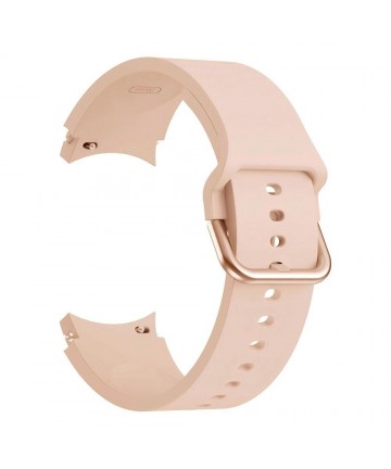 Tech-Protect Silicone Strap for Samsung Galaxy Watch 4 / 5 / 5 Pro / 6 / 7 / FE - Beige